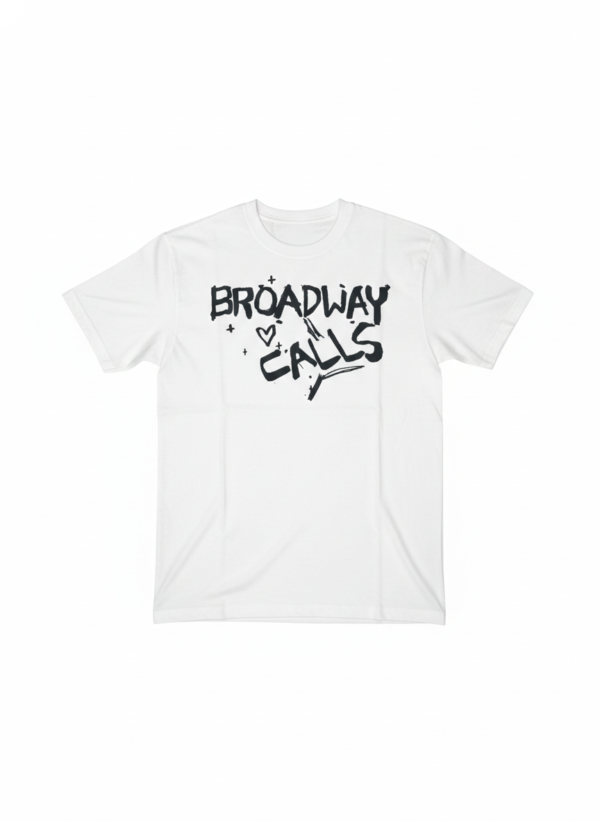 Broadway-Calls-Oregon-logo-white-shirt Broadway Calls - Back to Oregon Logo